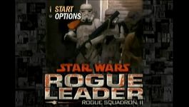 une photo d'Ã©cran de Star Wars - Rogue Leader sur Nintendo Gamecube